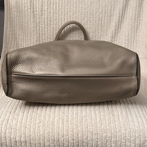 🔥!SALE! Cole Haan All Leather Satchel Tote Bag - Picture 3 of 16